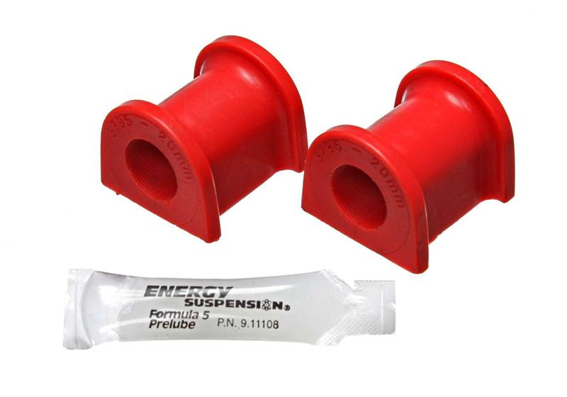 Mitsubishi Eclipse Sway Bar Bushing Set - Rear - Energy Suspension - 21mm Performance Polyurethane - Red - `06-`07